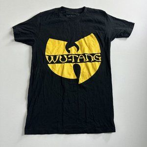 WU-TANG CLAN Rap Hip Hop Mens T-Shirt Size Small‎ Black Short Sleeve 90s Rap
